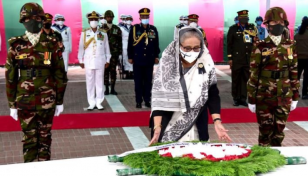 PM pays tributes to Bangabandhu in Tungipara