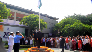 76th Independence Day of India celebrated in Dhaka 