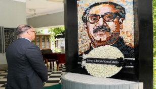 US Embassy pays tributes to Bangabandhu