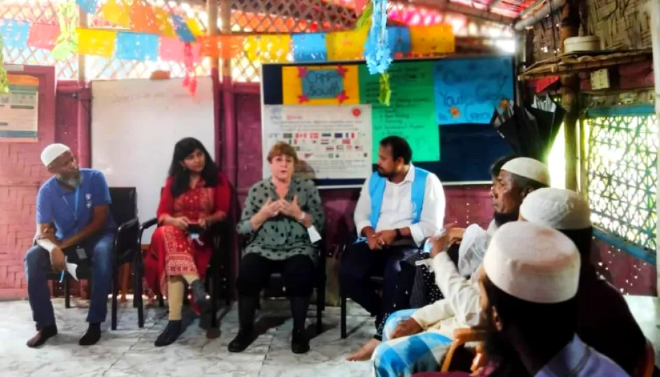Don’t abandon Rohingyas, scale up supports: Bachelet urges int’l community