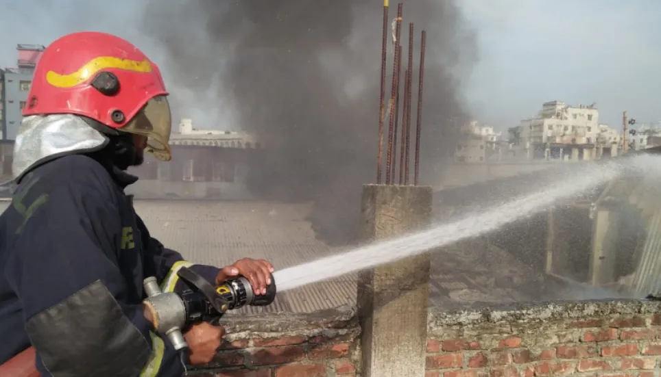 Fire at Dhaka packaging factory doused