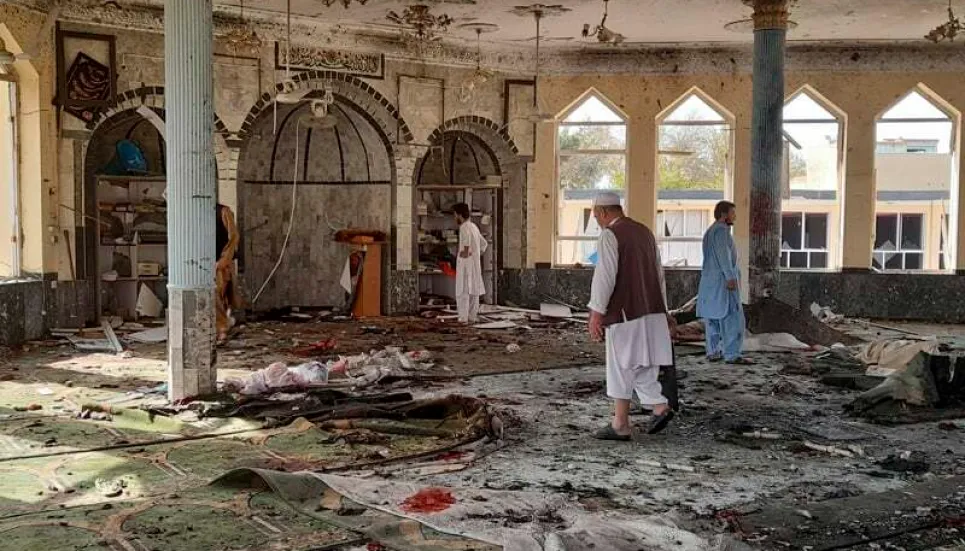 Death toll in Kabul mosque blast rises to 21