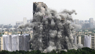 India demolishes two illegal skyscrapers in Noida