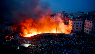 Fire at Hazaribagh slum under control