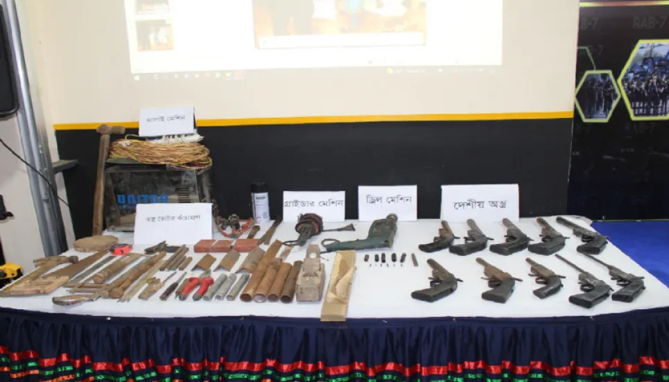 Illegal arms factory unearthed in Chattogram, one held