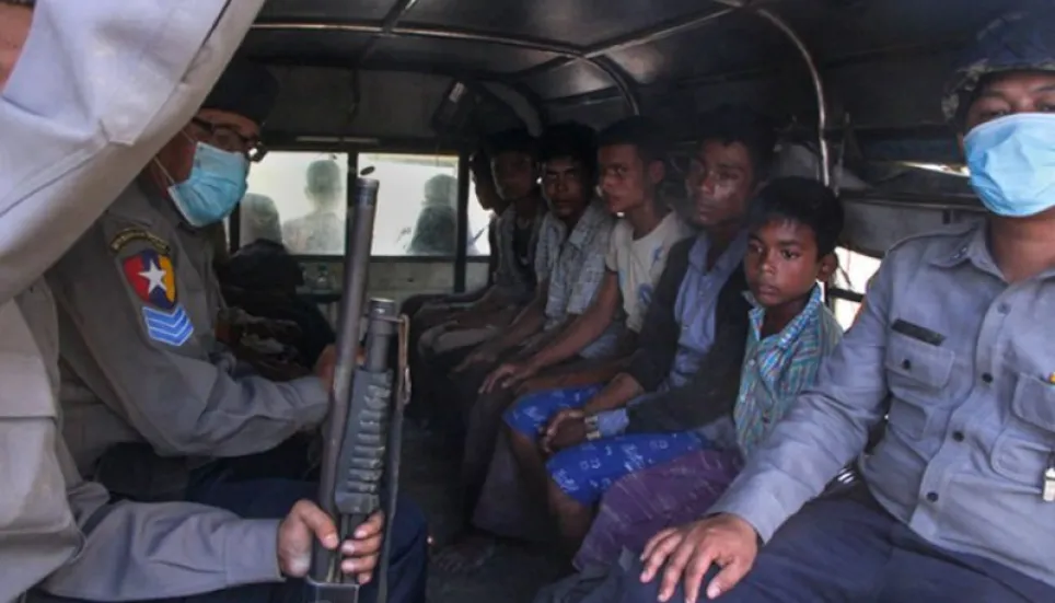 70 Rohingya arrested in Myanmar 