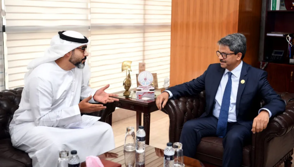 New UAE ambassador meets Shahriar