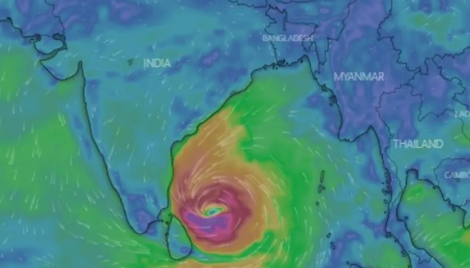 Cyclone Mandous: Signal 2 for maritime ports