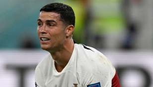 Tearful Ronaldo departs with dream in tatters