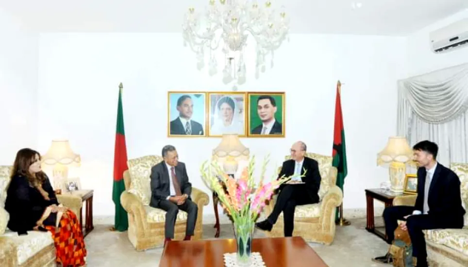 German envoy meets BNP leader Amir Khosru