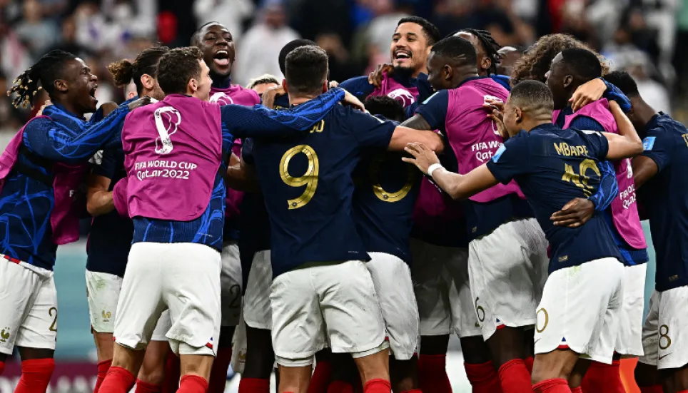 France battle past England as Morocco make history