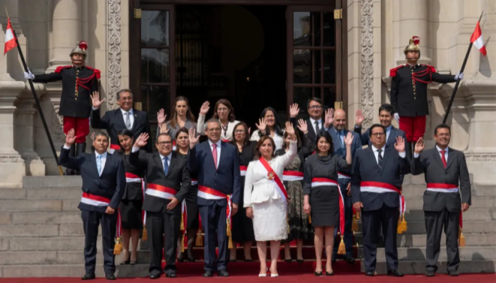 Peru's new leader swears in cabinet as unrest intensifies