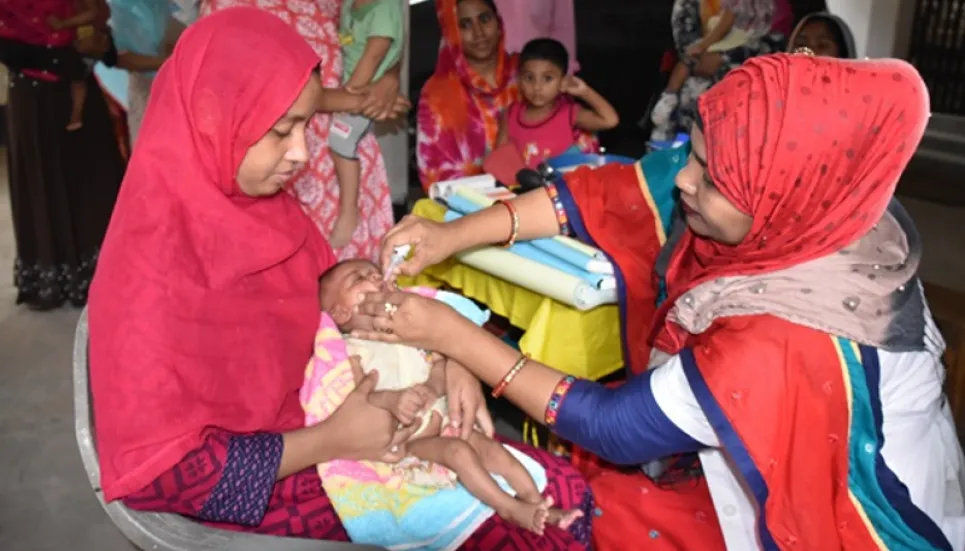 Oral polio vaccine nOPV2 99% effective in newborns: Study