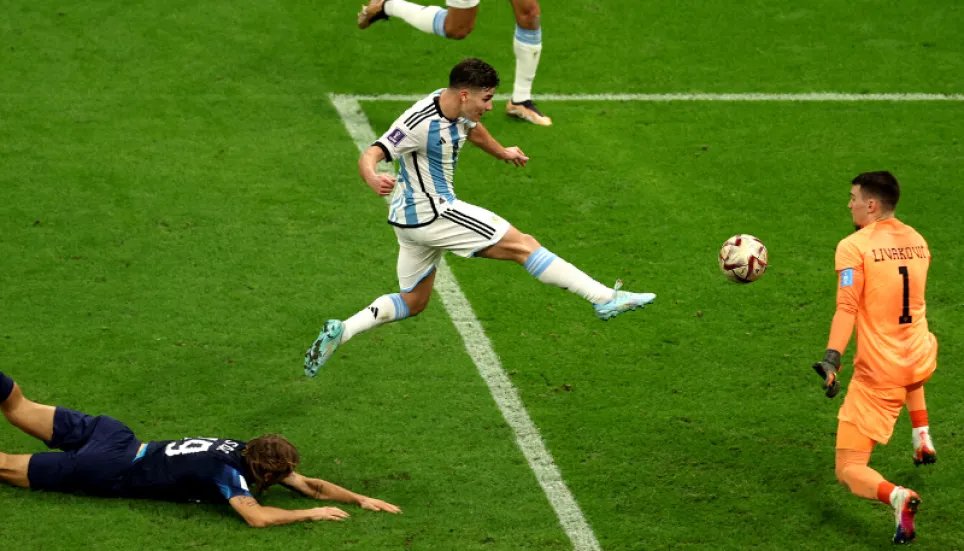 Messi, Alvarez fire Argentina past Croatia into World Cup final