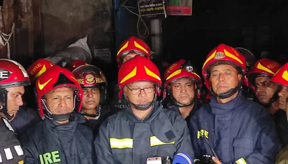 Fire at Old Dhaka market doused