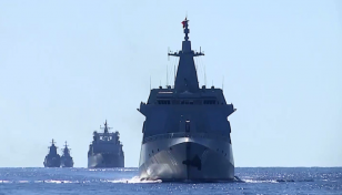 Russia announces joint naval drills with China