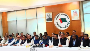 Only AL practices democracy inside it: Quader