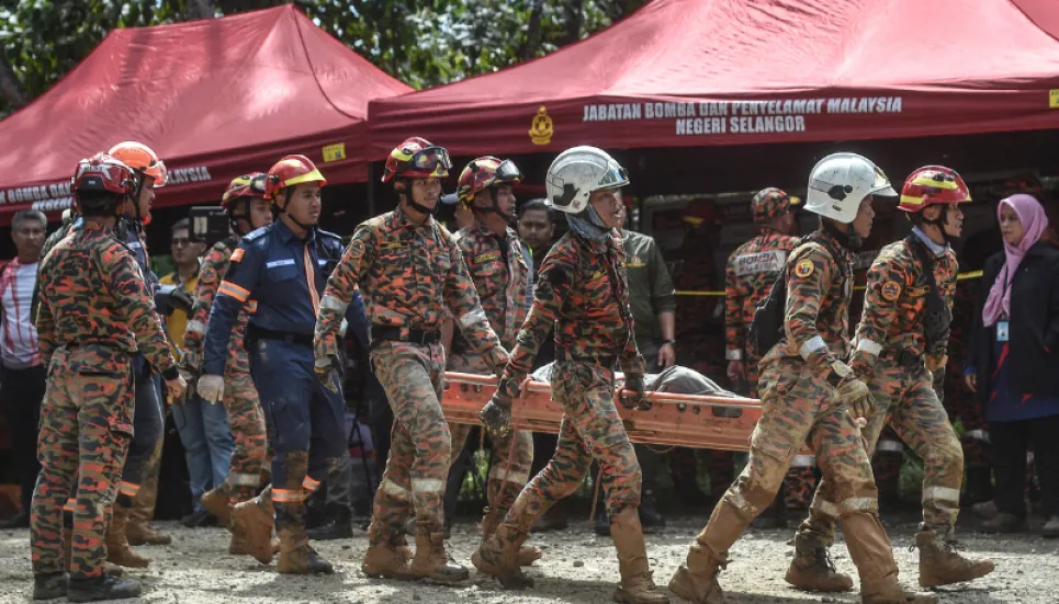 Malaysia landslide search ends with 31 dead