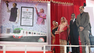 Country's first-ever metro rail inaugurated