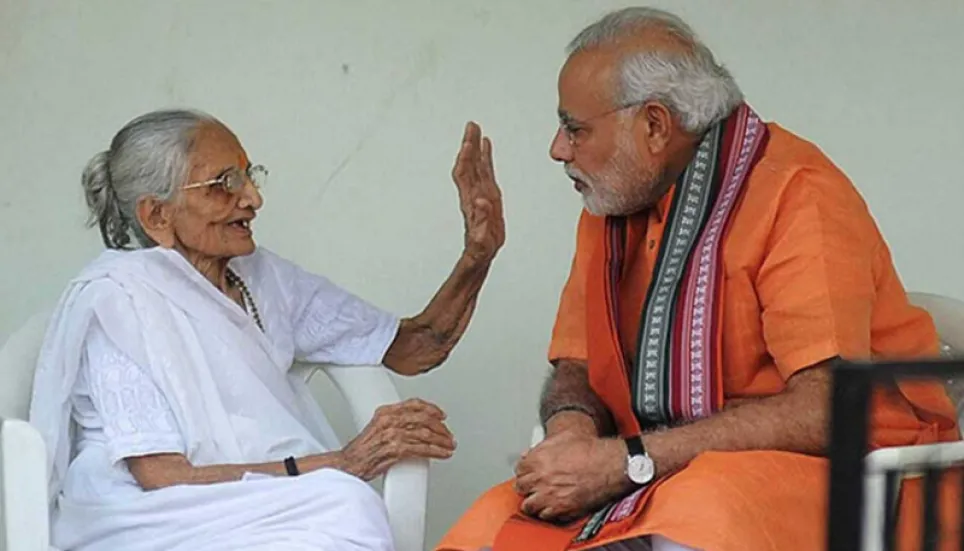 Indian PM Modi's mother passes away