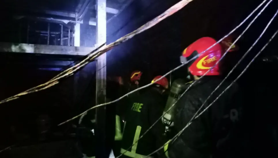 Fire at polythene factory in Old Dhaka brought under control