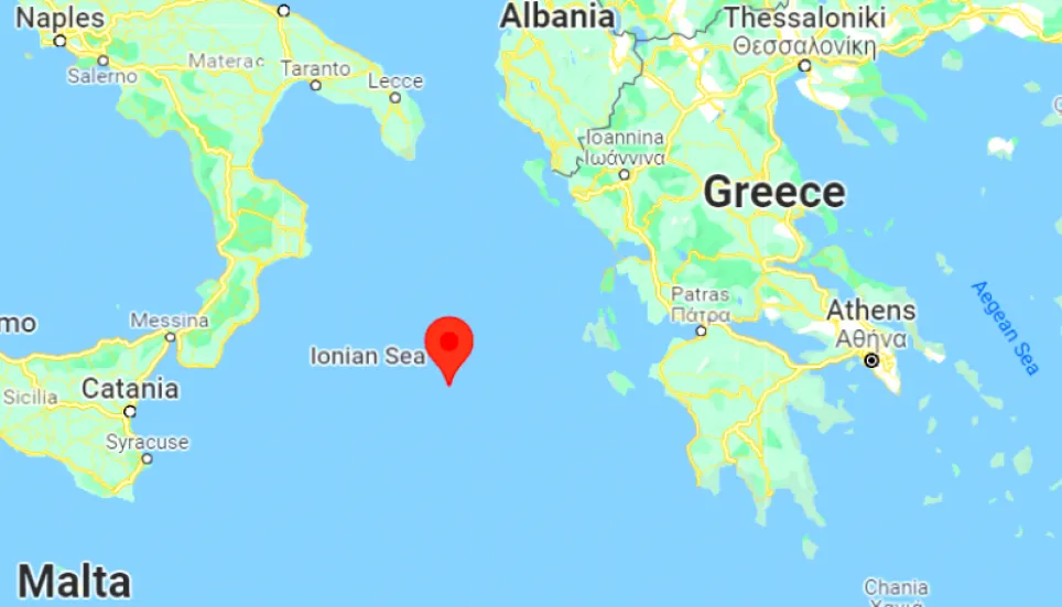 Fire breaks out on cruise ship in Ionian Sea