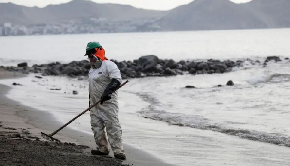 Peru oil spill affected area the size of Paris, Repsol says