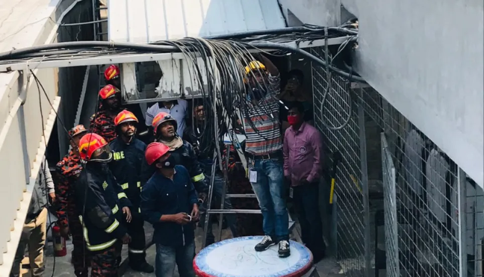 Sheikh Russel Complex fire doused