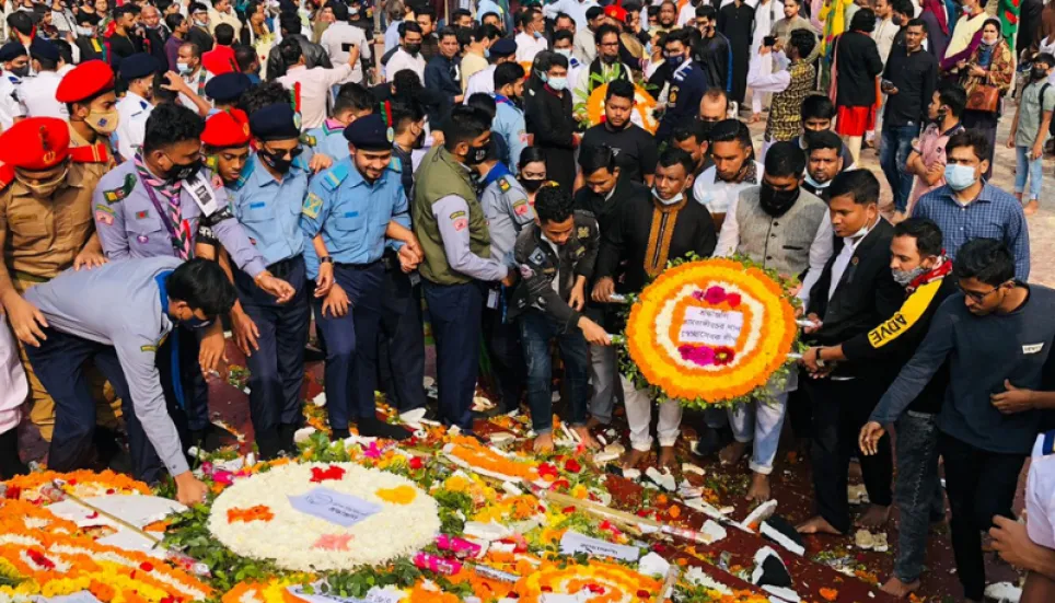 Nation pays tribute to Language Movement martyrs