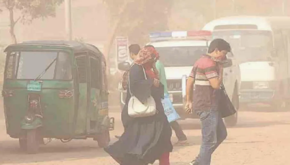 Dhaka’s air quality continues to be unhealthy