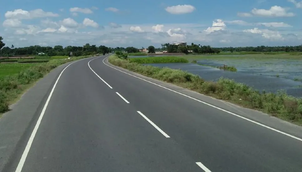 Four-lane airport road in Rajshahi off to a good start