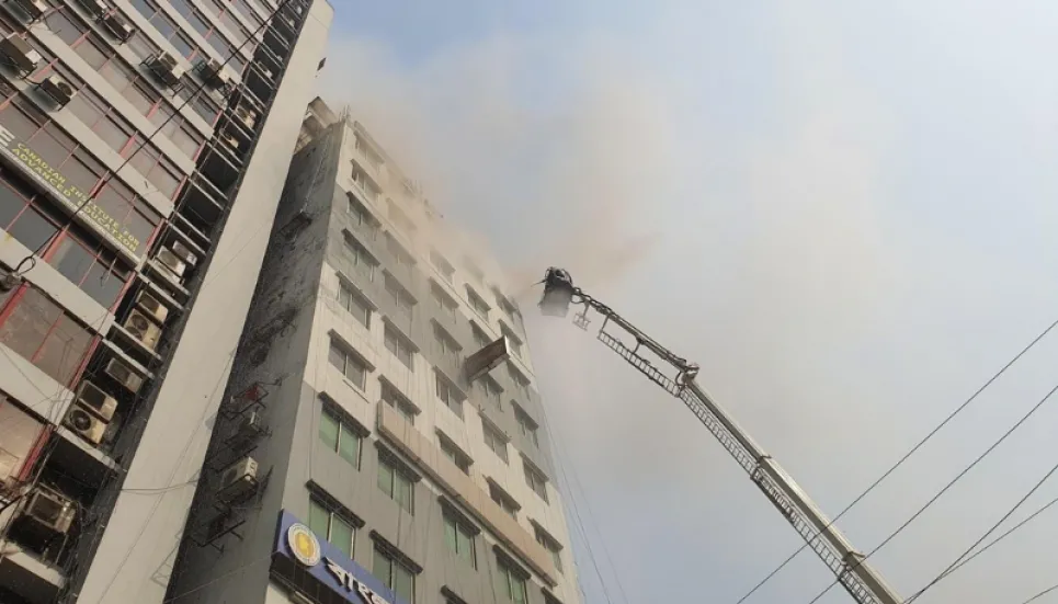 Bangla Motor building fire under control