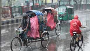 Rain, thundershowers likely in parts of Bangladesh