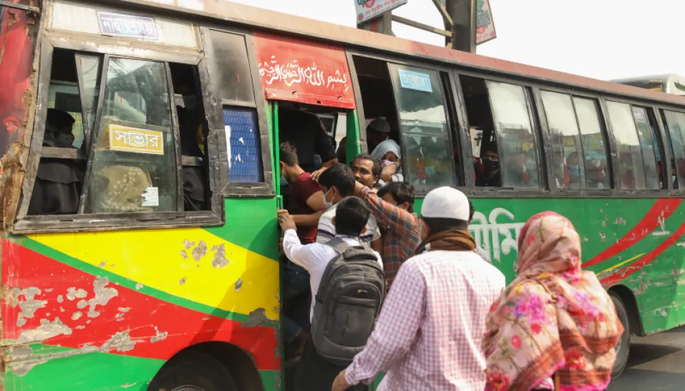 Buses to carry passengers at full capacity: Enayet Ullah