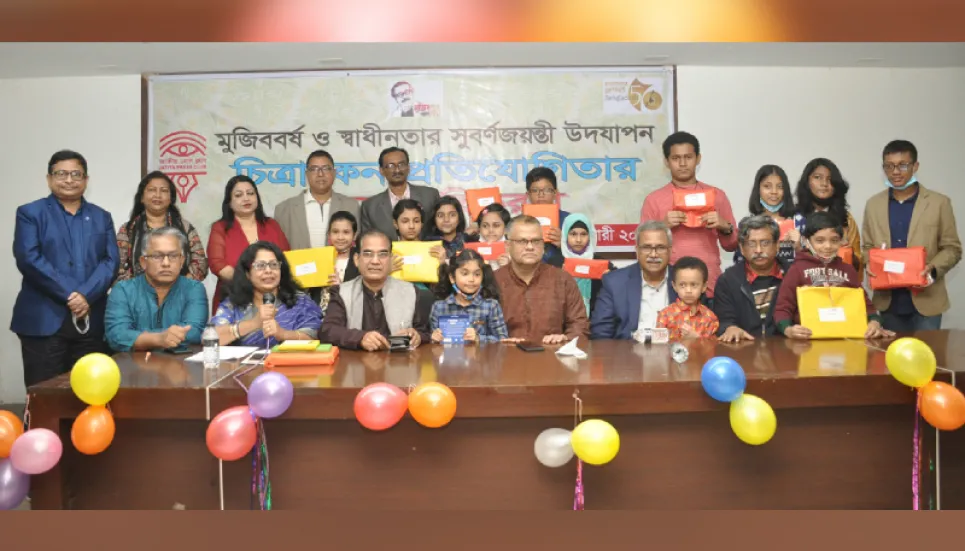 Jatiya Press Club holds award ceremony for children’s art competition