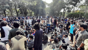 SUST students go on indefinite strike demanding VC's removal