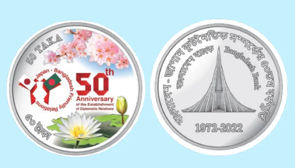 BB to issue commemorative coin marking anniv of Bangladesh-Japan relations