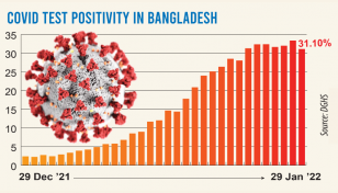 Covid: Daily positivity rate drops to 31.10%