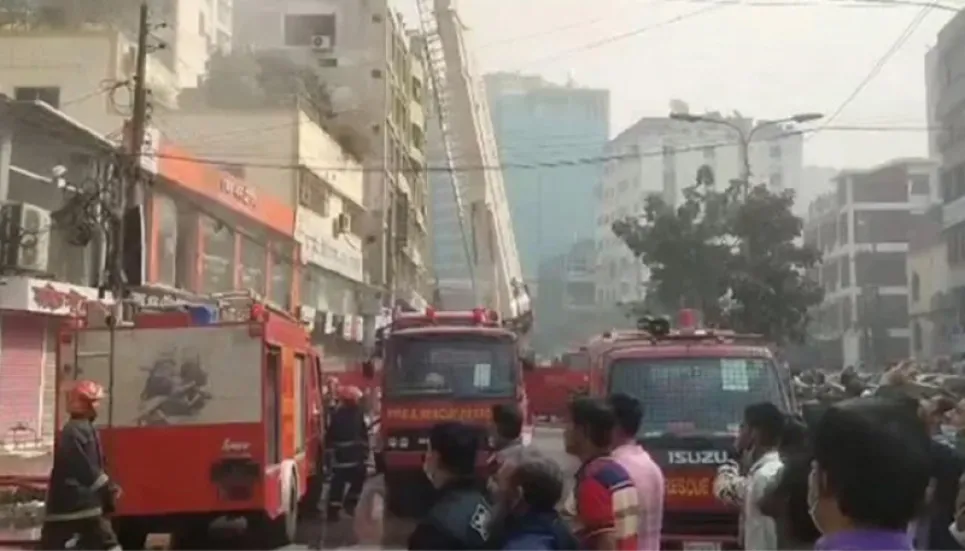 Fire guts at Chattogram carton factory