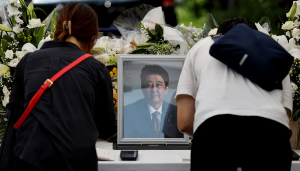 Former Japan PM Abe mourned at wake