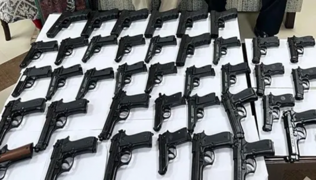 Indian couple arrested at Delhi airport with 45 pistols - The Business Post