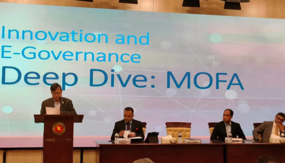 ‘Foreign ministry creating data-driven intelligent architecture for faster service worldwide’