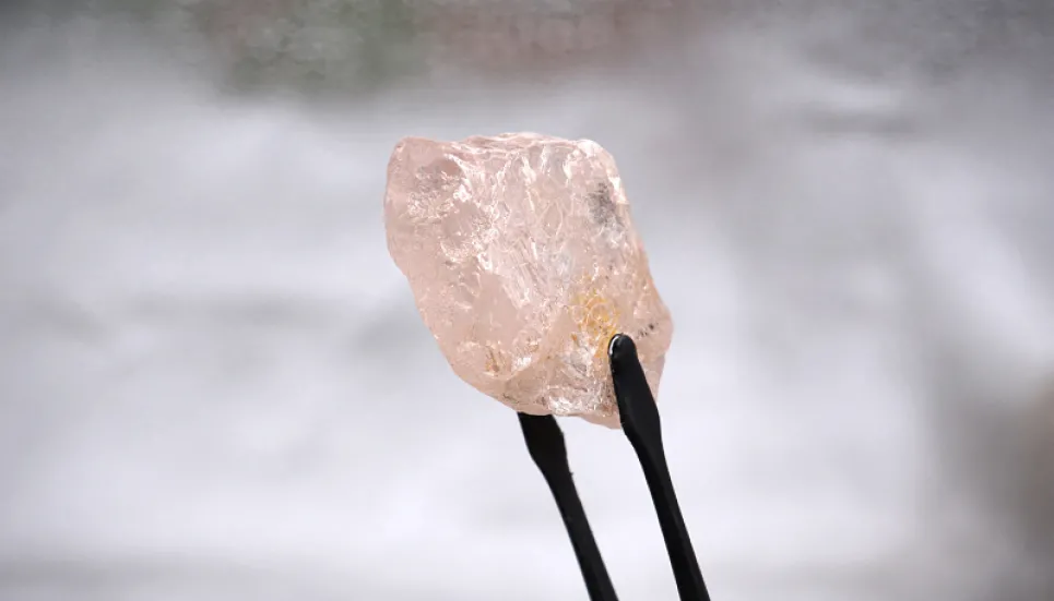 Pink diamond unearthed in Australia, believed the largest