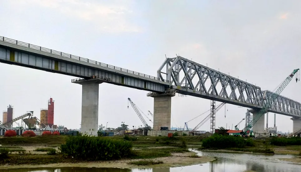 Rupsha Rail Bridge completed under India's LOC