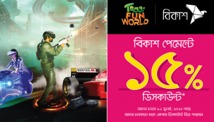 bKash offers 15% cashback on games, rides at Toggi World