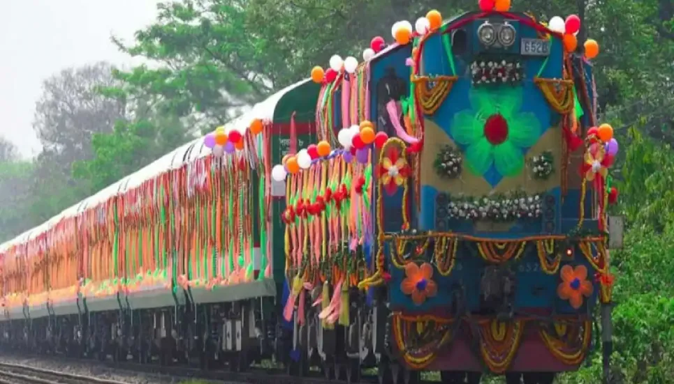 Dhaka-Jalpaiguri 'Mitali Express' train starts operation