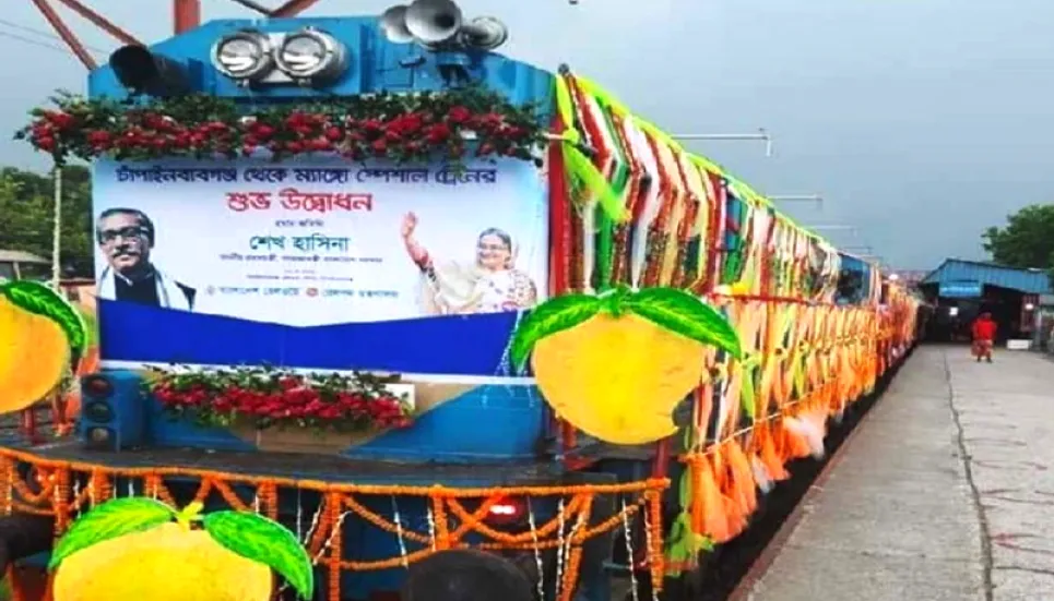 Mango special train on Rajshahi-Dhaka route from June 13