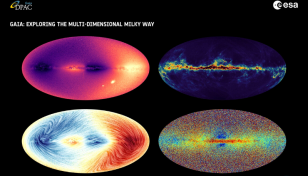 Milky Way's secrets revealed by massive space probe map