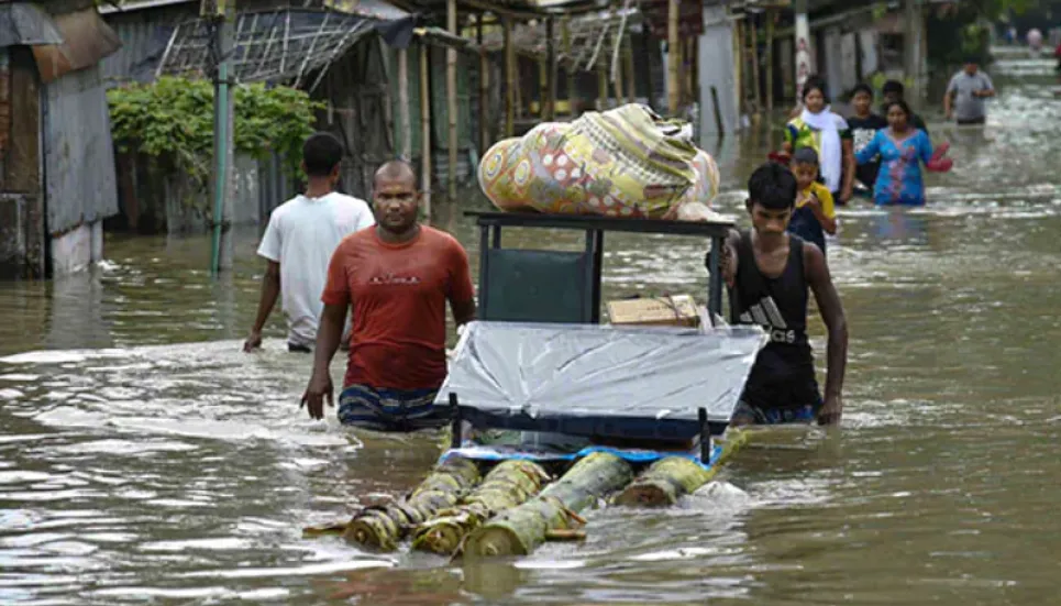 7 killed as rains continue to batter India's Assam, Meghalaya