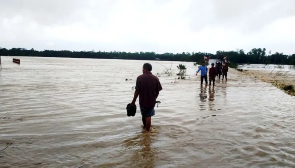 Power supply threatened as flood worsens in Sylhet